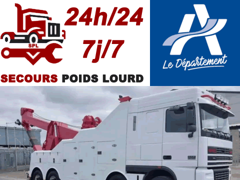 Dépannage poids lourd 24/7 Aisne (02)