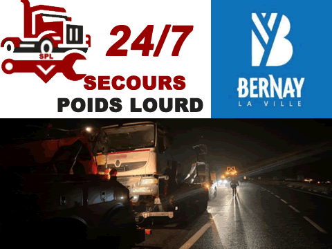 Dépannage poids lourd à Bernay (27300)