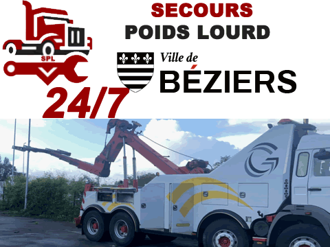 Dépannage poids lourd à Béziers (34500)