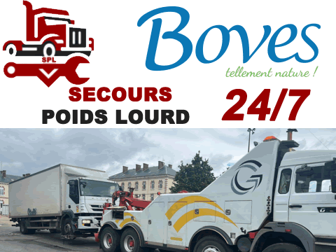 Dépannage poids lourd à Boves (80440)