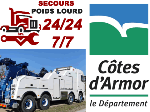 Dépannage poids lourd Côtes-d'Armor (22)