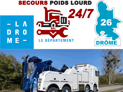 Dépannage poids lourd Drôme (26)