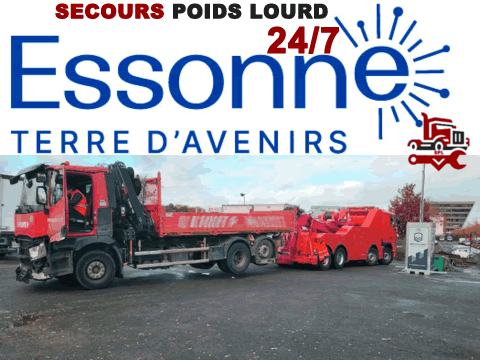 Dépannage poids lourd Essonne (91)