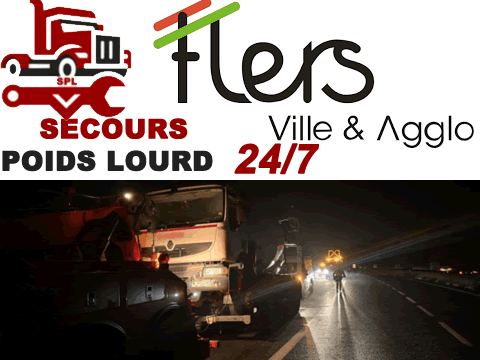 Dépannage poids lourd à Flers (61100)