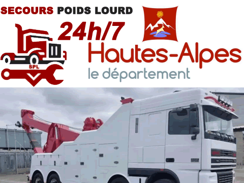 Dépannage poids lourd 24/24 Hautes-Alpes (05)