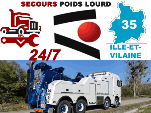 Dépannage poids lourd Ille-et-Vilaine (35)