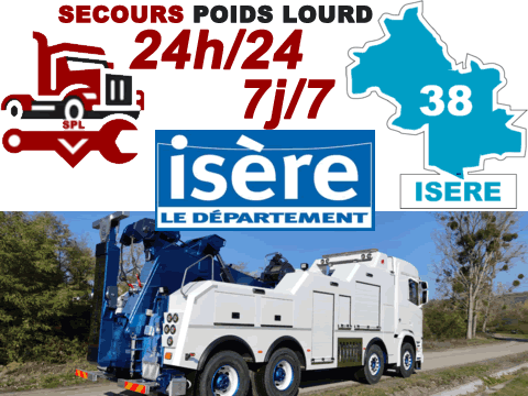 Dépannage poids lourd Isère (38)