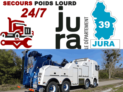 Dépannage poids lourd Jura (39)