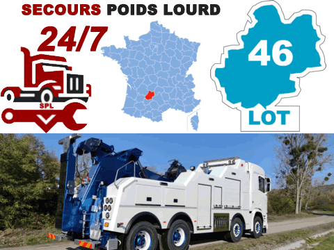 Dépannage poids lourd Lot (46)