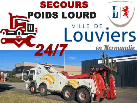 Dépannage poids lourd à Louviers (27400)