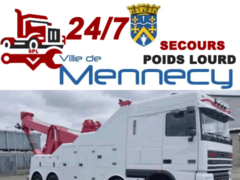 Dépannage poids lourd à Mennecy 24h/24 et 7j/7