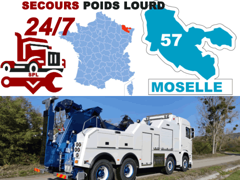 Dépannage poids lourd Moselle (57)