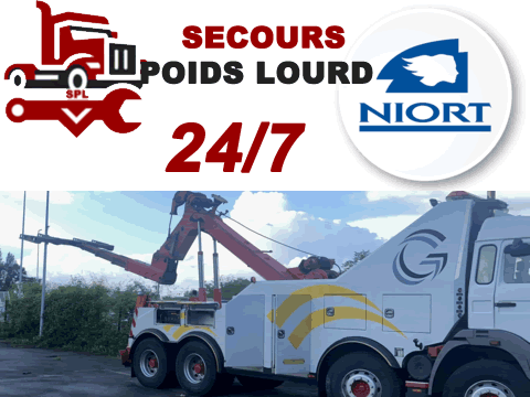 Dépannage poids lourd à Niort (79000)