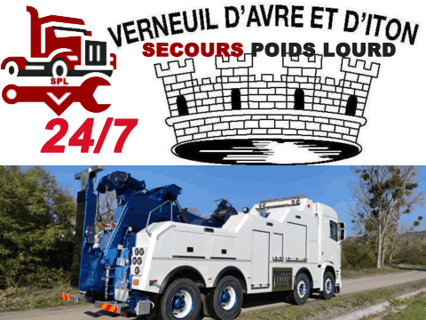 Dépannage poids lourd à Verneuil d'Avre et d'Iton (27130)