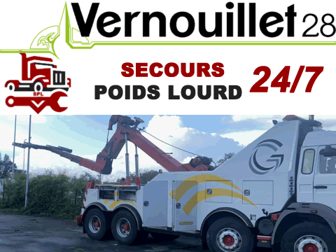 Dépannage poids lourd à Vernouillet (28500)