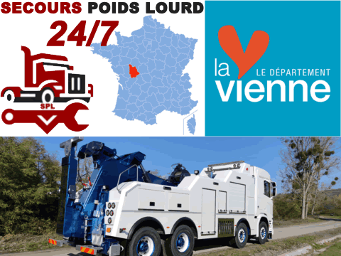 Dépannage poids lourd Vienne (86)