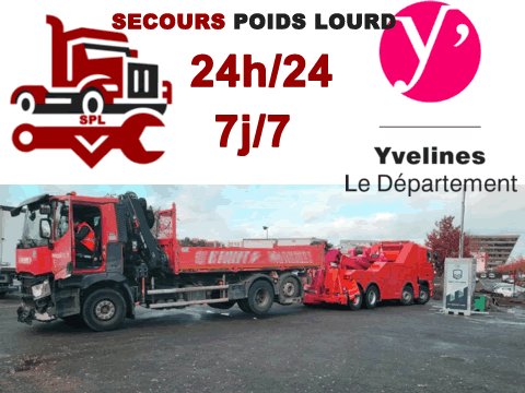 Dépannage poids lourd Yvelines (78)